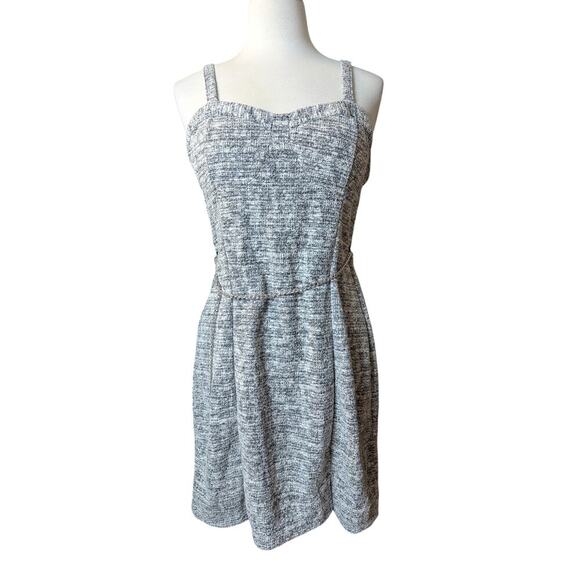 NWT Madden NYC Large Gray Dress Chain Belt Ruched Back Adjustable Straps - Picture 1 of 8